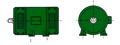 motori in c.c. tubolari autoventilati